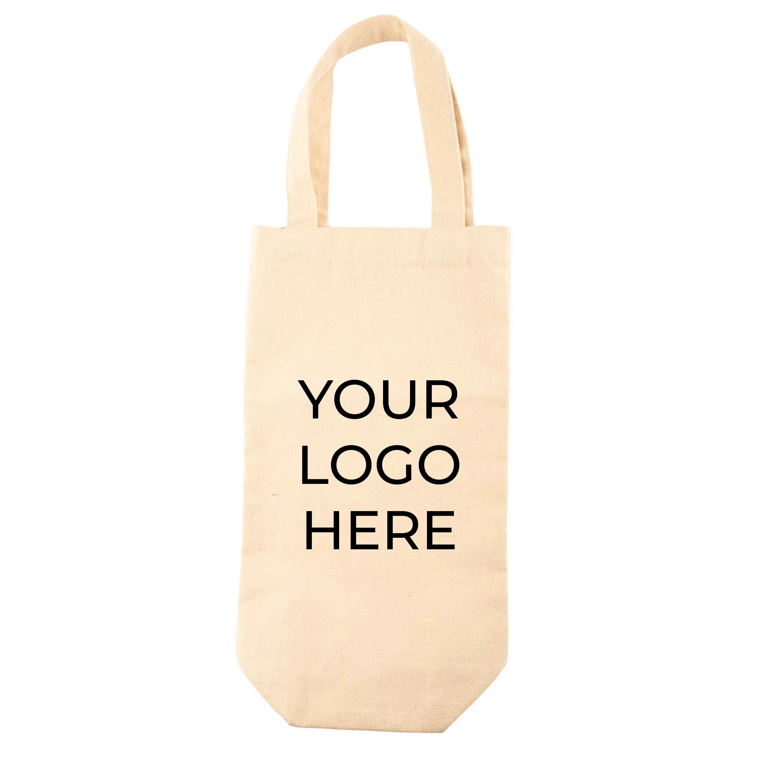 Cotton bag for 1 or 2 bottles minimum 150 units Koala Spain