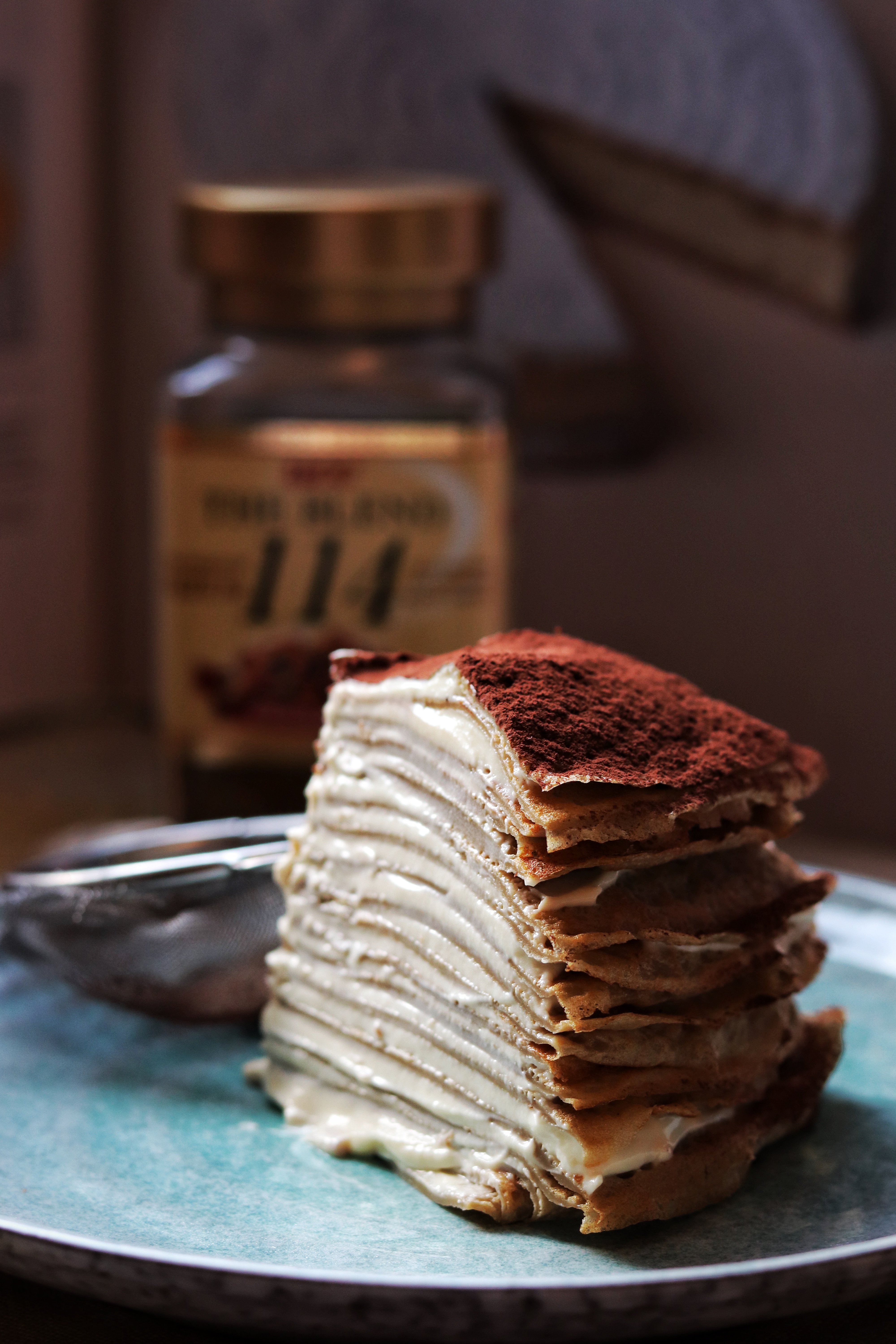 Espresso your love Tiramisu Mille Crepe Cake