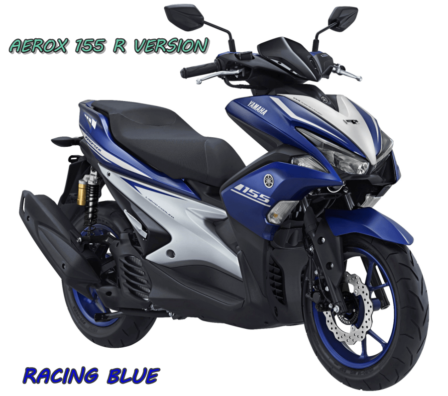 Gallery Foto Yamaha Aerox 125 Warna Magenta dan Biru Khas 