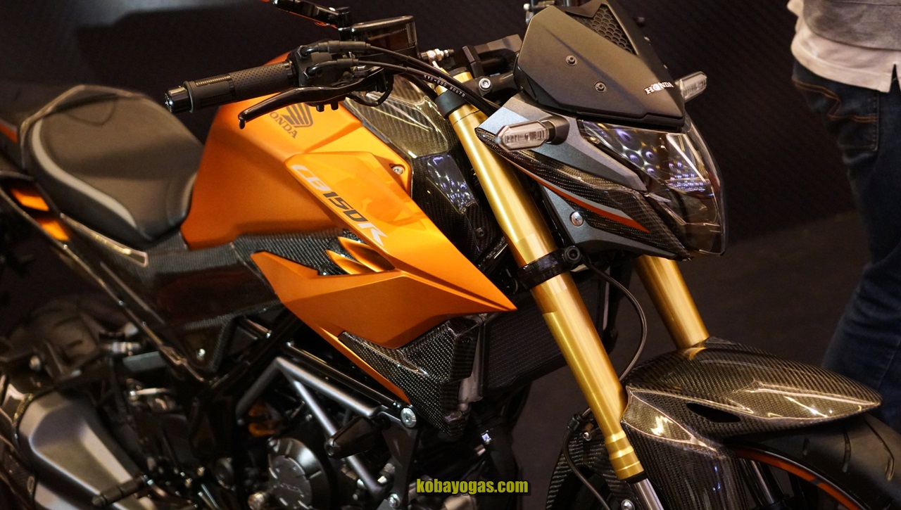 Modifikasi All New Honda CB150R 2018 Facelift Pakai Upside Down