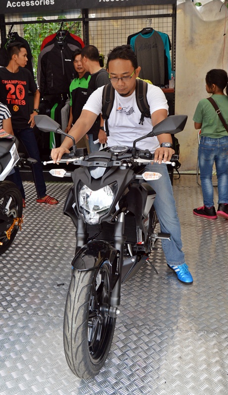 Impression Review: Ergonomi Kawasaki Z250SL Sangat 