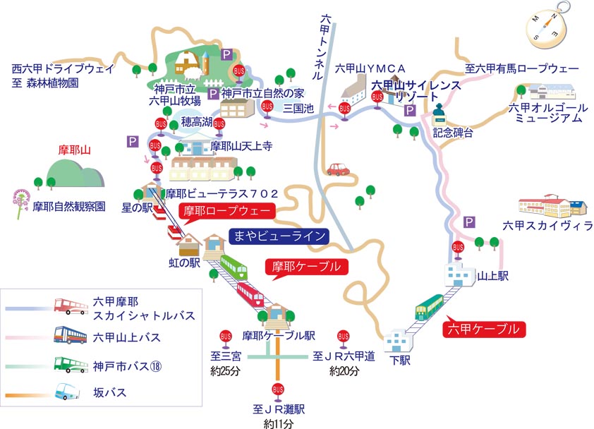 摩耶山夜景自駕摩耶山 Lwovby