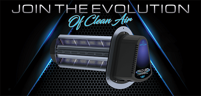 HALO-LED™ In-Duct Air Purifier | Kobie Complete
