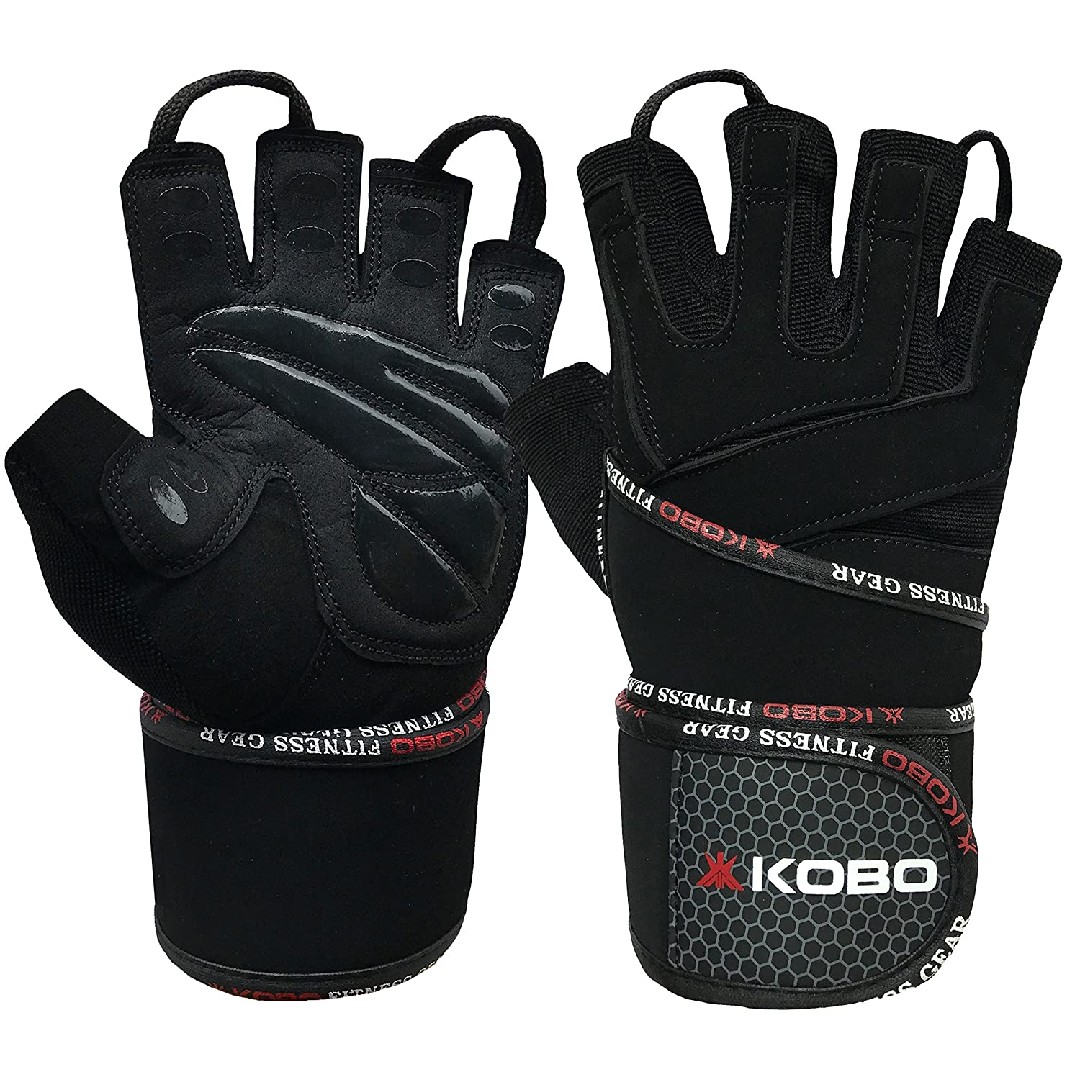 Kobo WTG14 Gym Gloves with Wrist Support KOBO SPORTS
