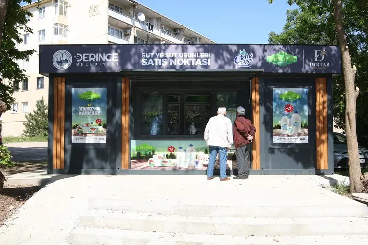 Derince’de Üçüncü Taşköprü Süt Satış Noktası Yavuz Sultan Mahallesi’nde Açılıyor