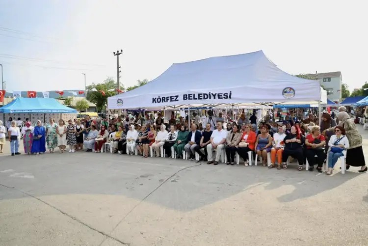 Körfez’de Üreten Kadınlar Buluşması Renkli Görüntülere Sahne Oldu
