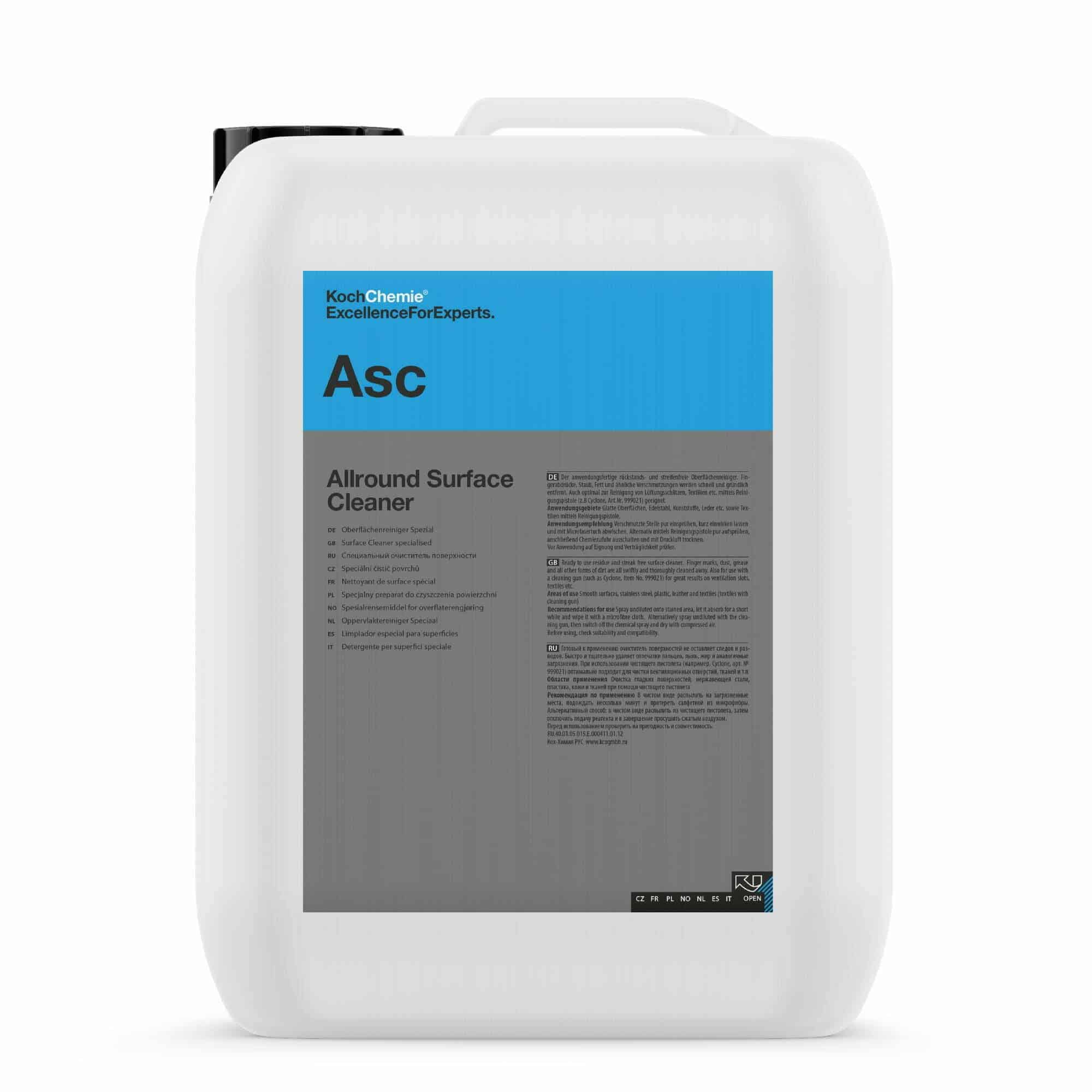 KochChemie Allround Surface Cleaner Asc Universal Cleaner 10l Koch
