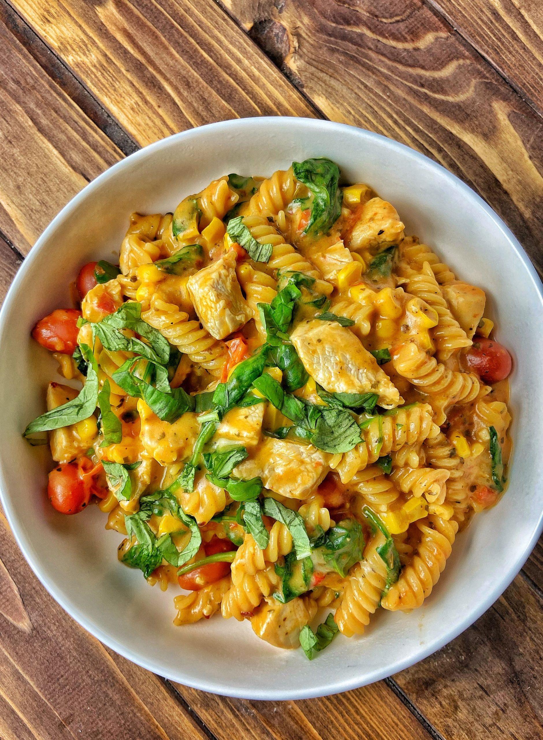 One Pot Pasta mit Putenfleisch Kochhochgenuss