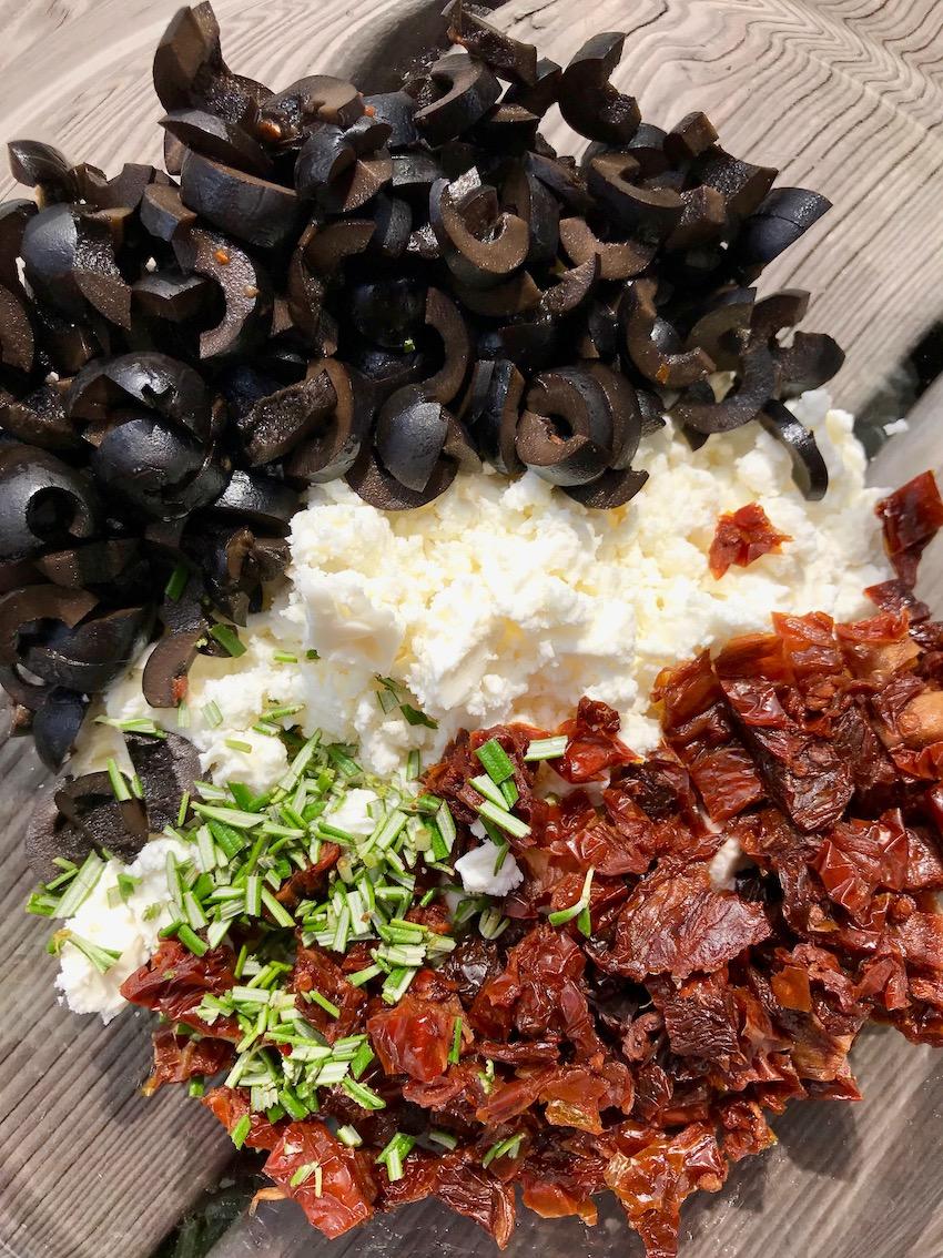 Mediterraner Dip zum Grillen Kochtheke