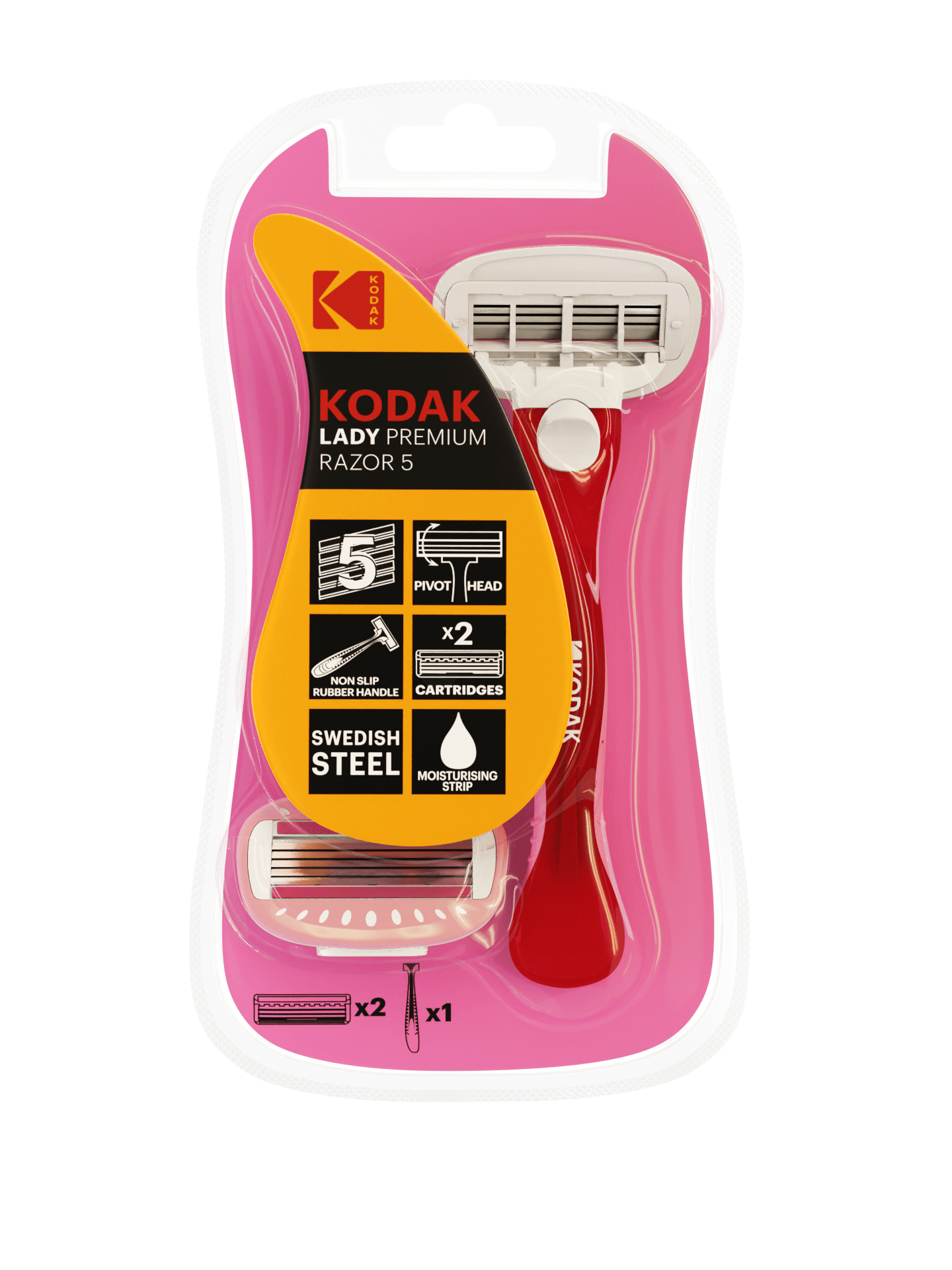 LADY Premium Razor 5 Kodak Batteries