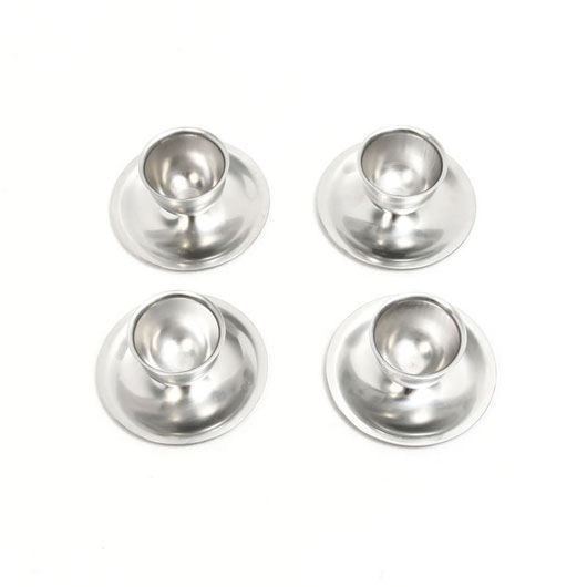 Mid Century Danish Stainless Steel Egg Cups » KodeStore.co.uk