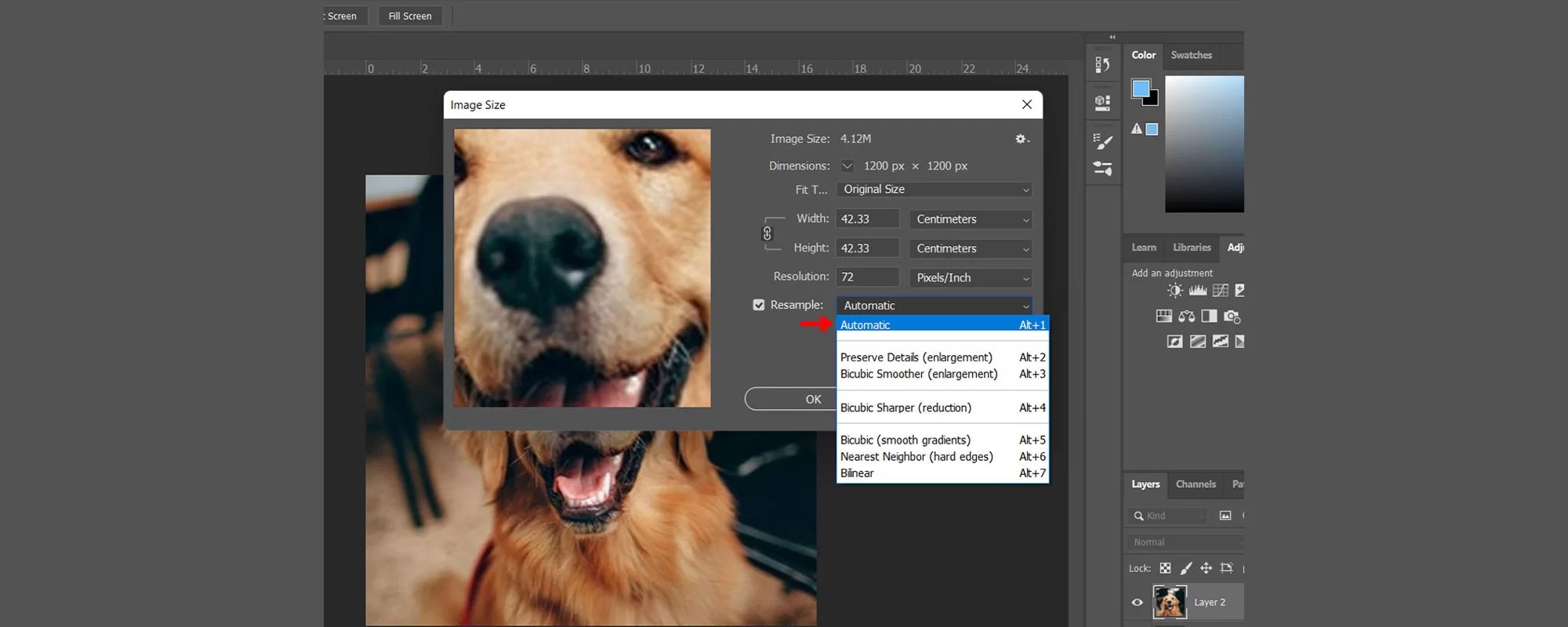 How To Convert Low To High Resolution Image in