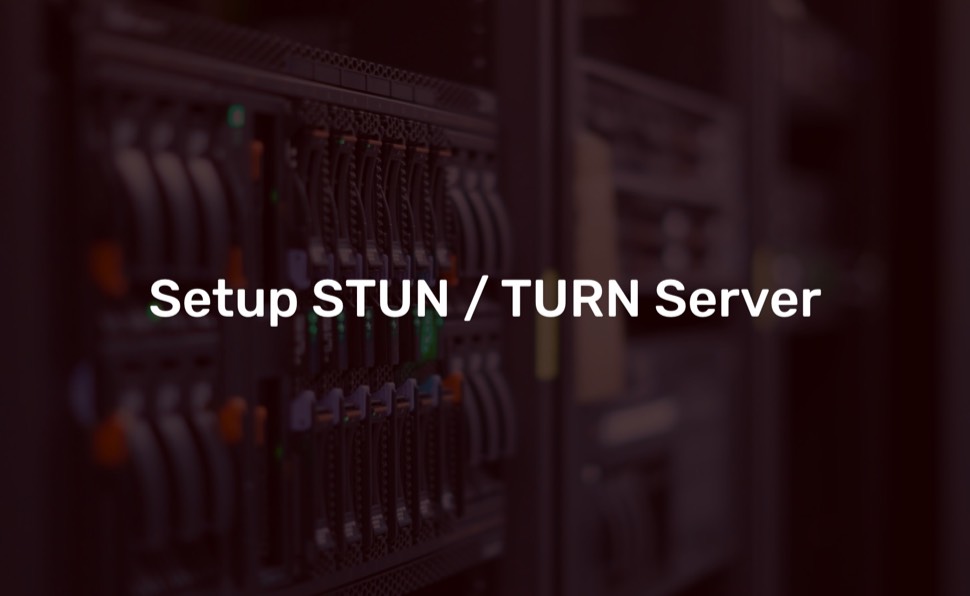 How to setup own TURN Server?
