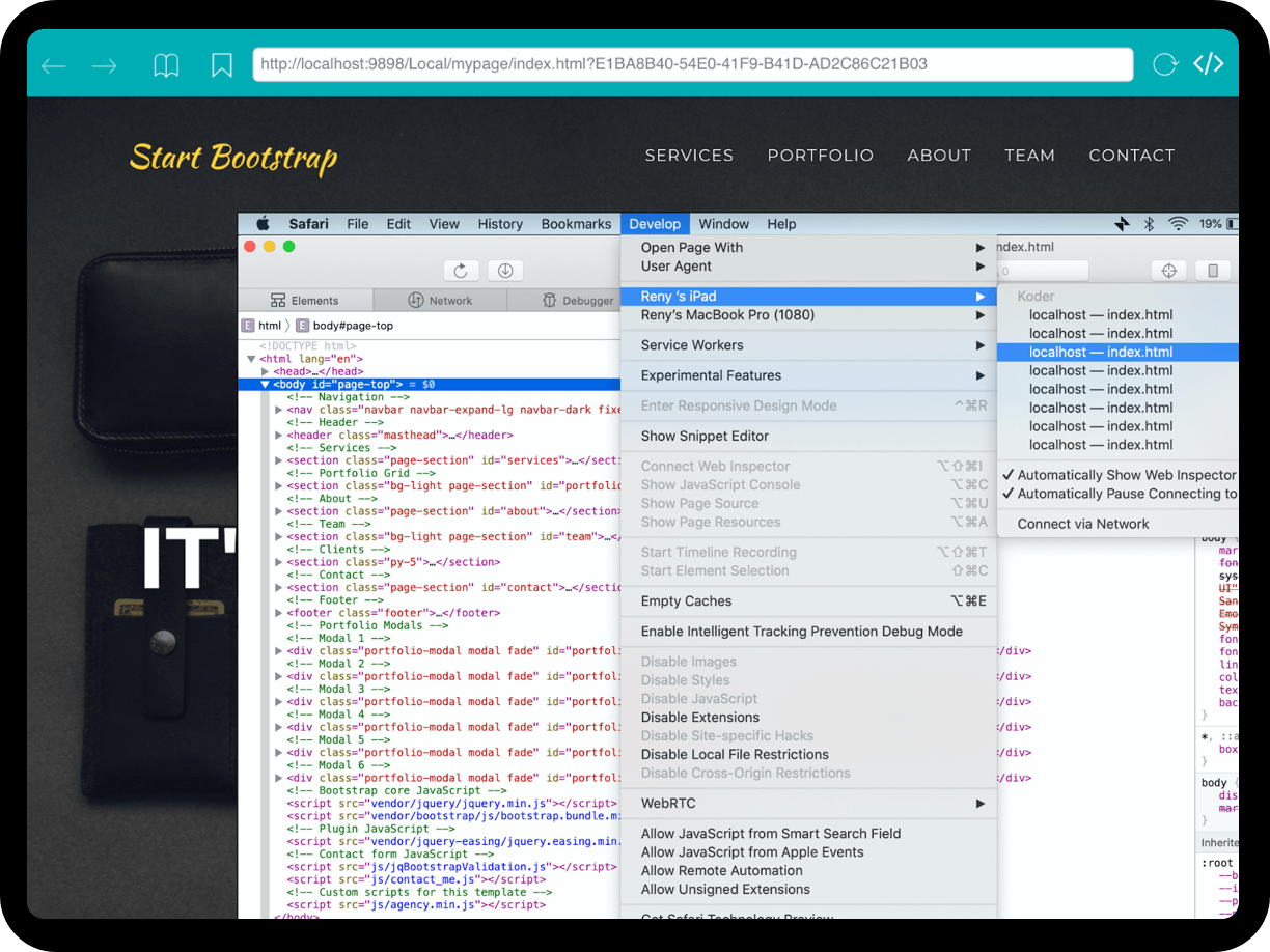 Koder App Code Editor for iPad and iPhone