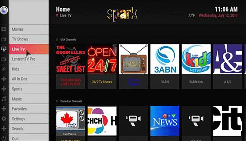 Spark Build Kodi Tutorials