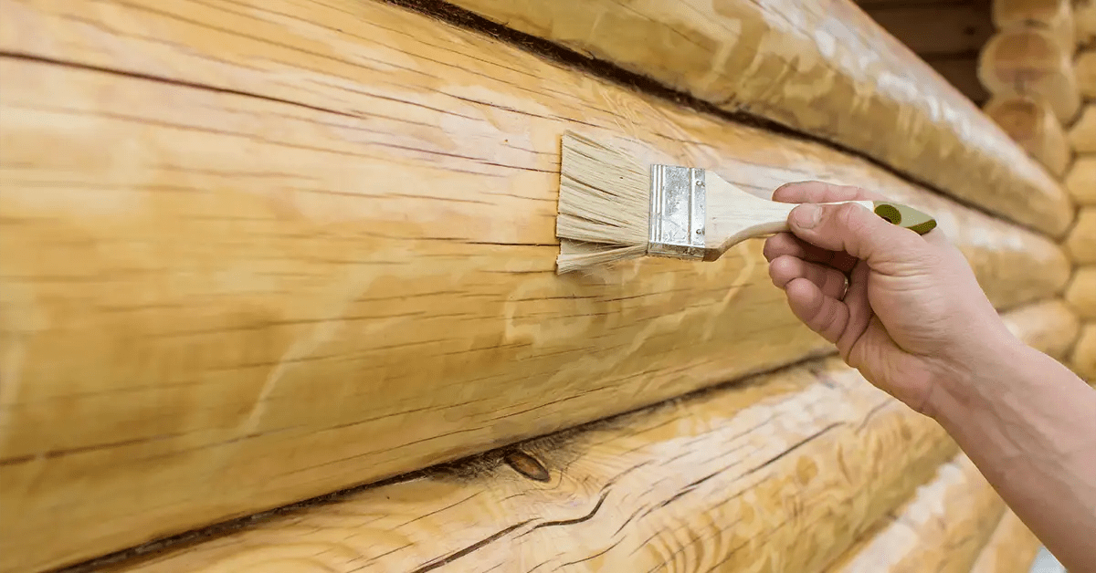 Hirsimökin maalaus KodinPro