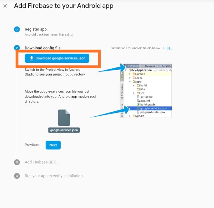 How can i find google-services.json for Firebase Auth compotent? - Discuss  - Kodular Community