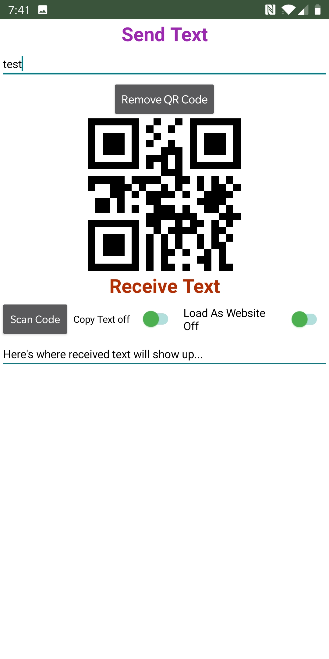 An App To Send Text With QR Codes Kodular Store Kodular Community