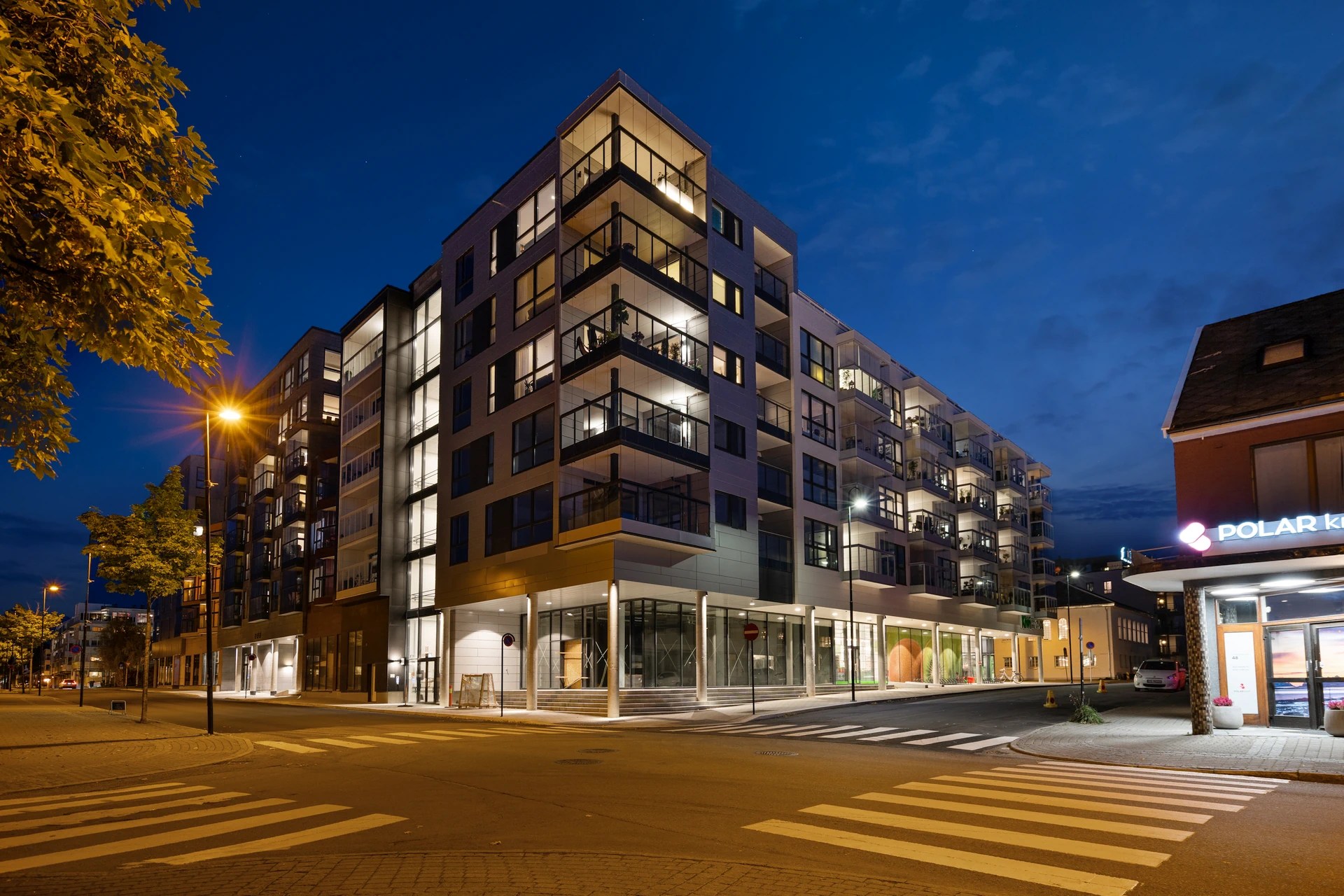 Apartment buildings in Bodø Kodumaja