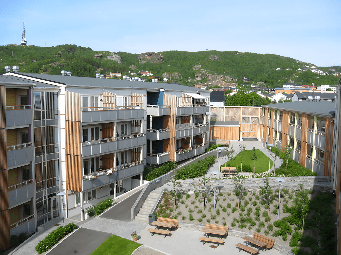 Apartment buildings in Bodø Kodumaja