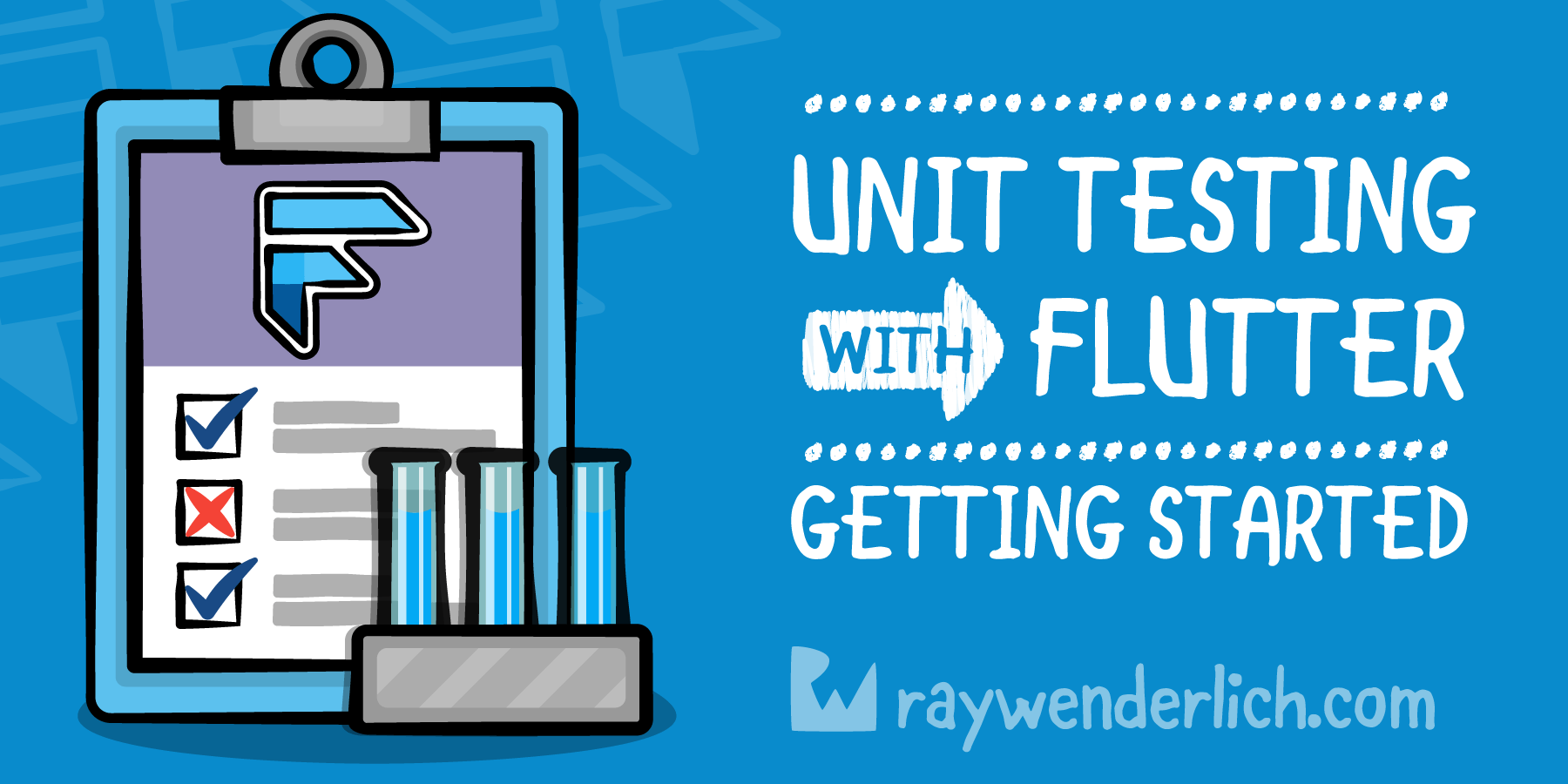 Unit Testing With Flutter Getting Started Kodeco