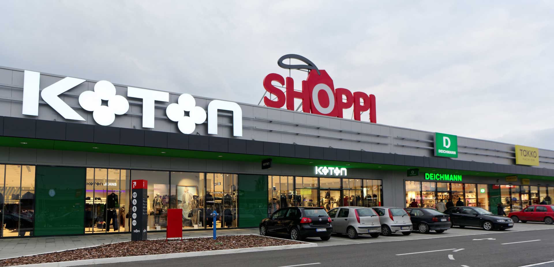 Stop Shop Borča Retail Park Kofer