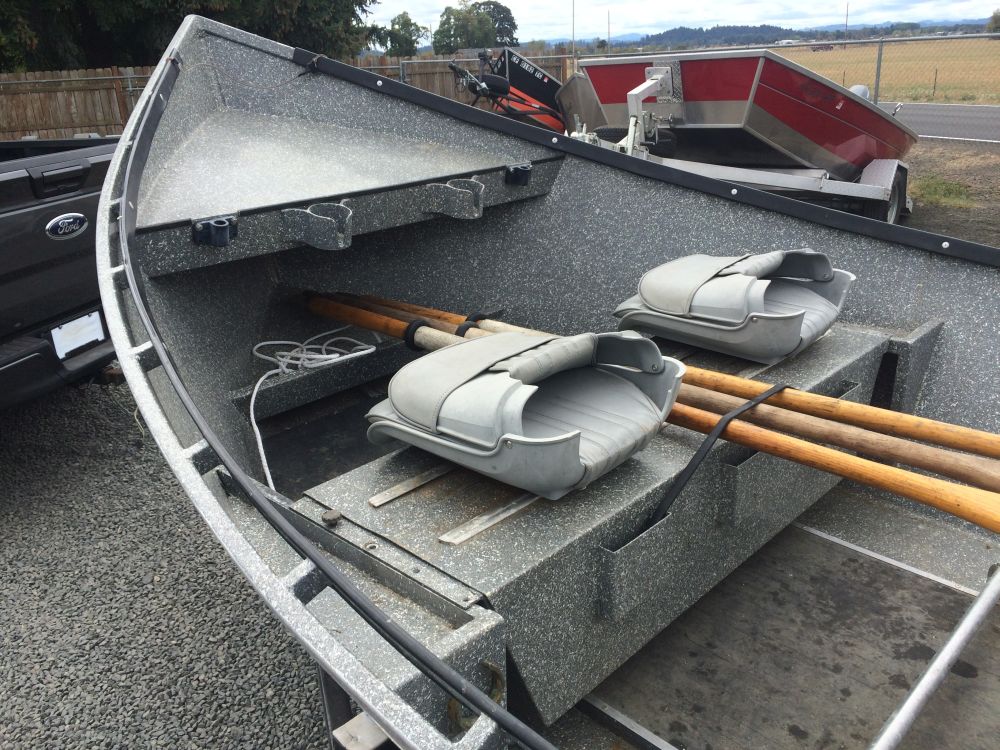 1993 16′ X 54″ Drift Boat Koffler Boats