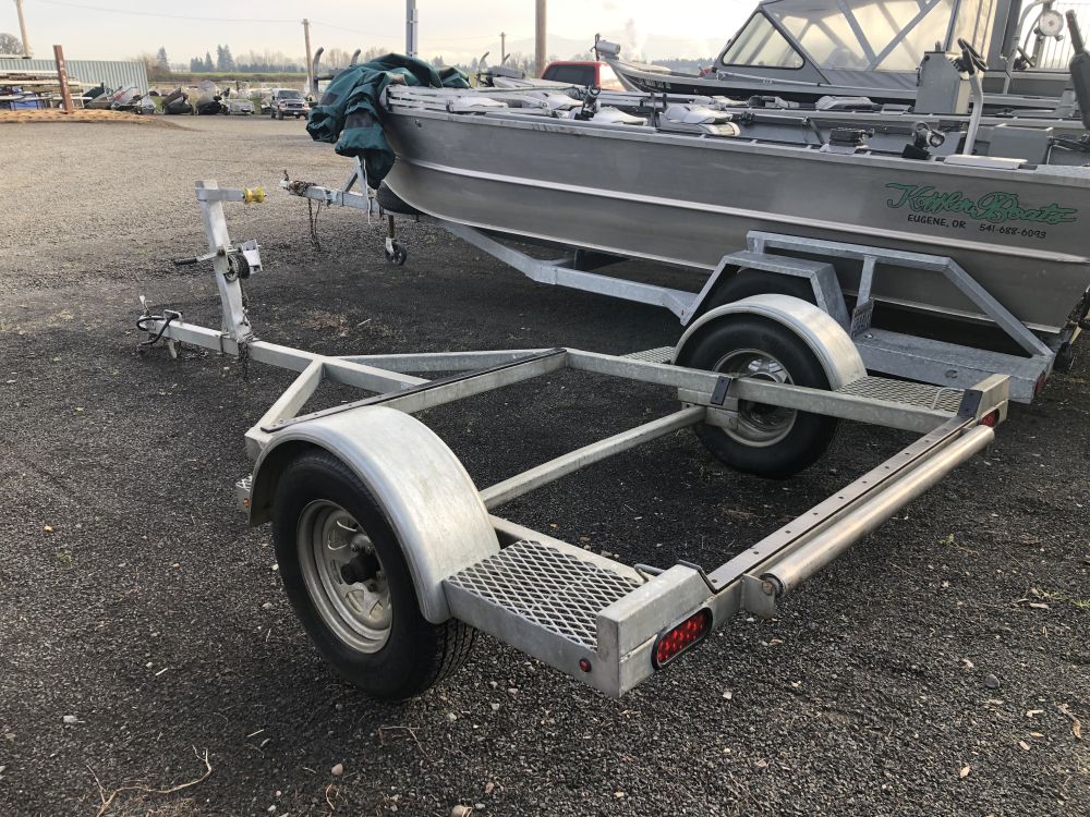 Used R & D Baker Drift Boat Trailer Koffler Boats