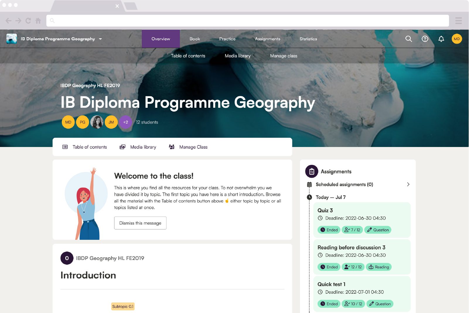 IB DP Geography teaching resource Kognity