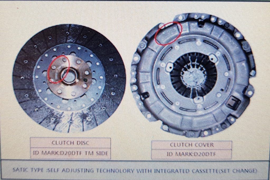 Genuine Clutch Disc&Cover kit for Ssangyong KORANDO C +D20F