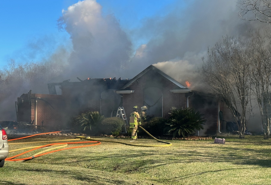 House Burns In Bridge City KOGT