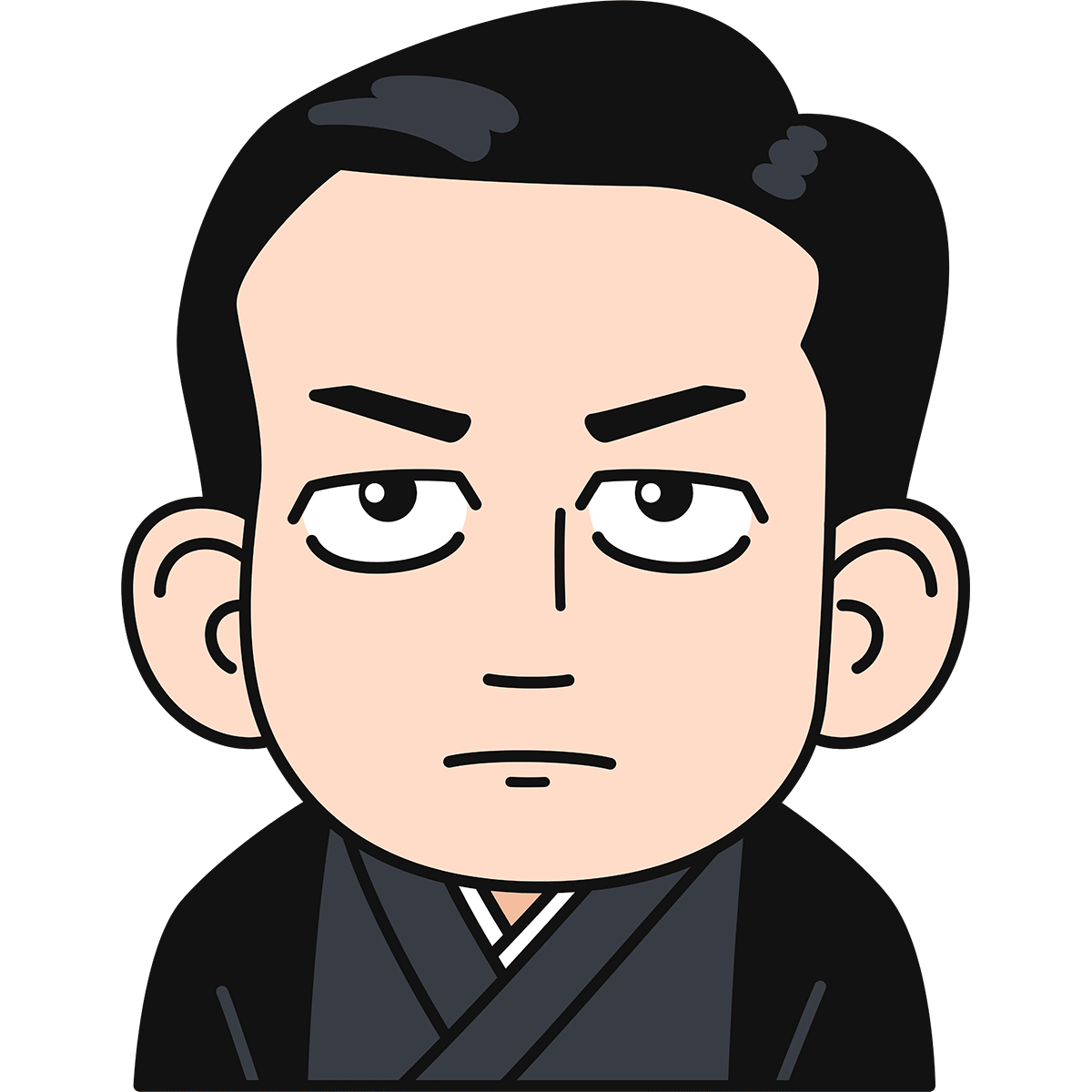 歴史上の人物 無料イラスト＆かわいいフリー素材集 ねこ画伯コハクちゃん