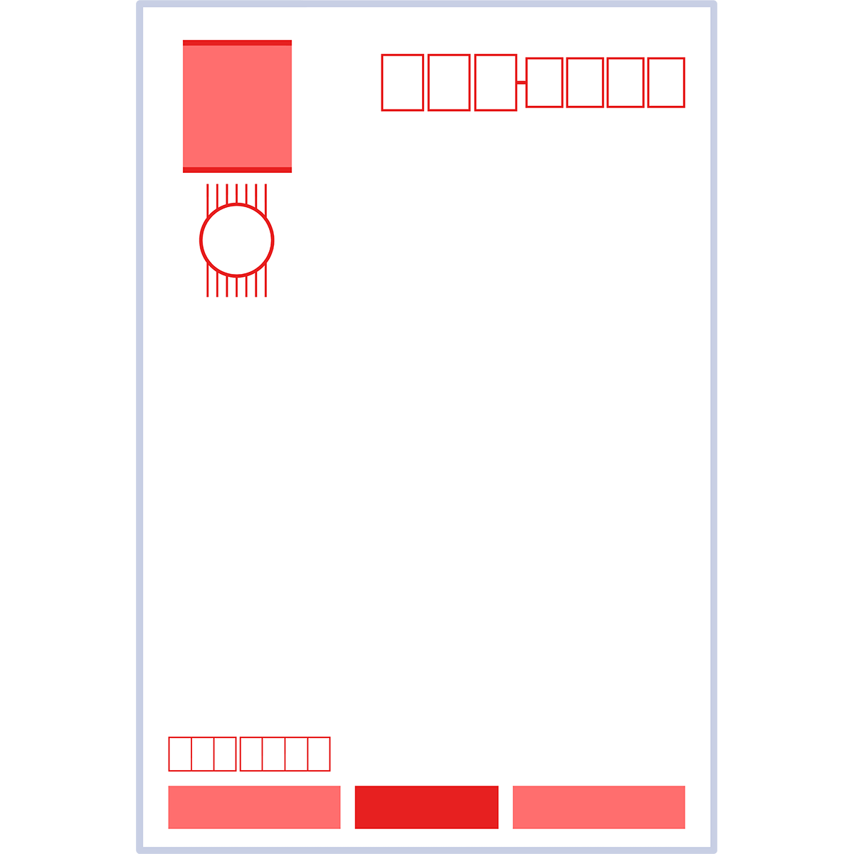 郵便はがきのイラスト イラスト素材 [ 965934 ] - フォトライブラリー Photolibrary 年賀はがき | 無料イラスト＆かわいいフリー素材集 ねこ画伯コハクちゃん