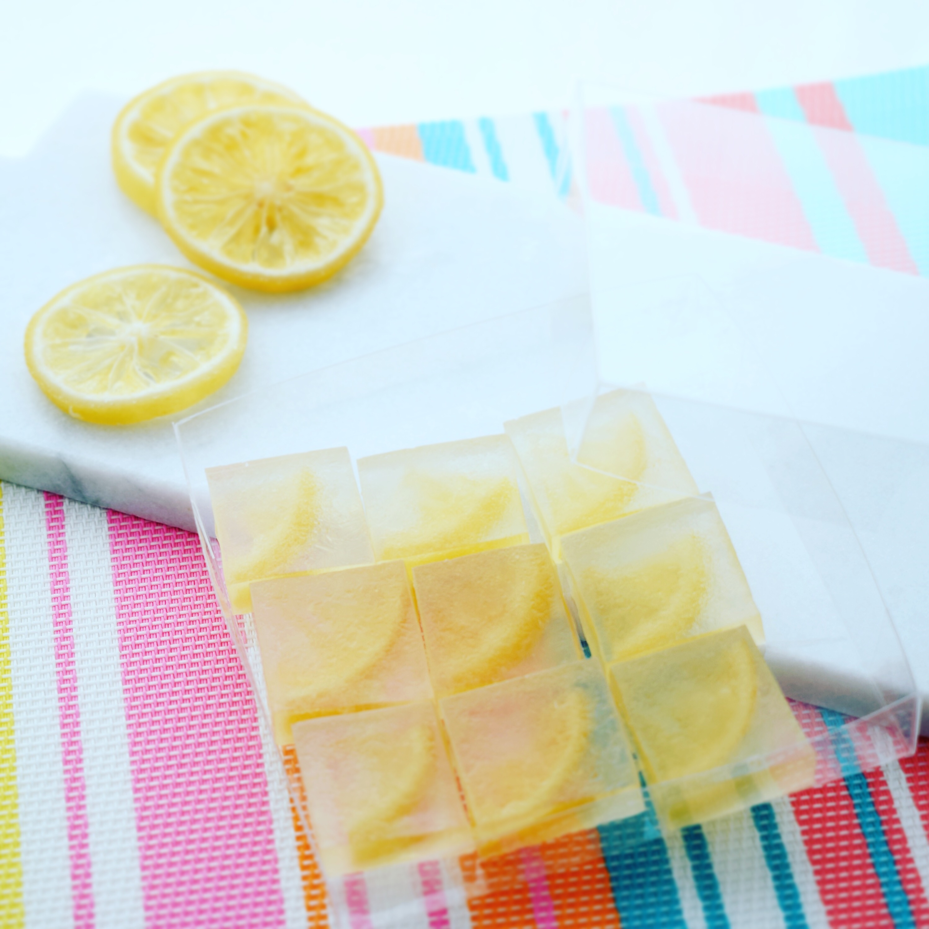 Kohakutou Crystal JellyCandy with sliced Lemon Kohakutou, Kohakuto