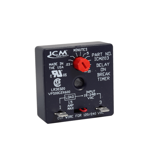 Relay Time Delay 18240VAC DelayonBreak (0.0310 min) KoHen