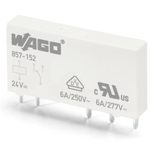 WAGO Relay Module SPDT, 24VDC, 6A KoHen Electronics Supply Ltd.