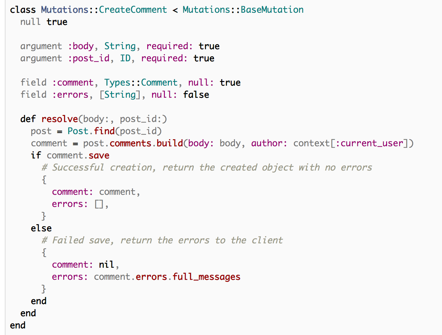 Chap5 Mutation(CREATE) Graphql Ruby CRUD Tutorial