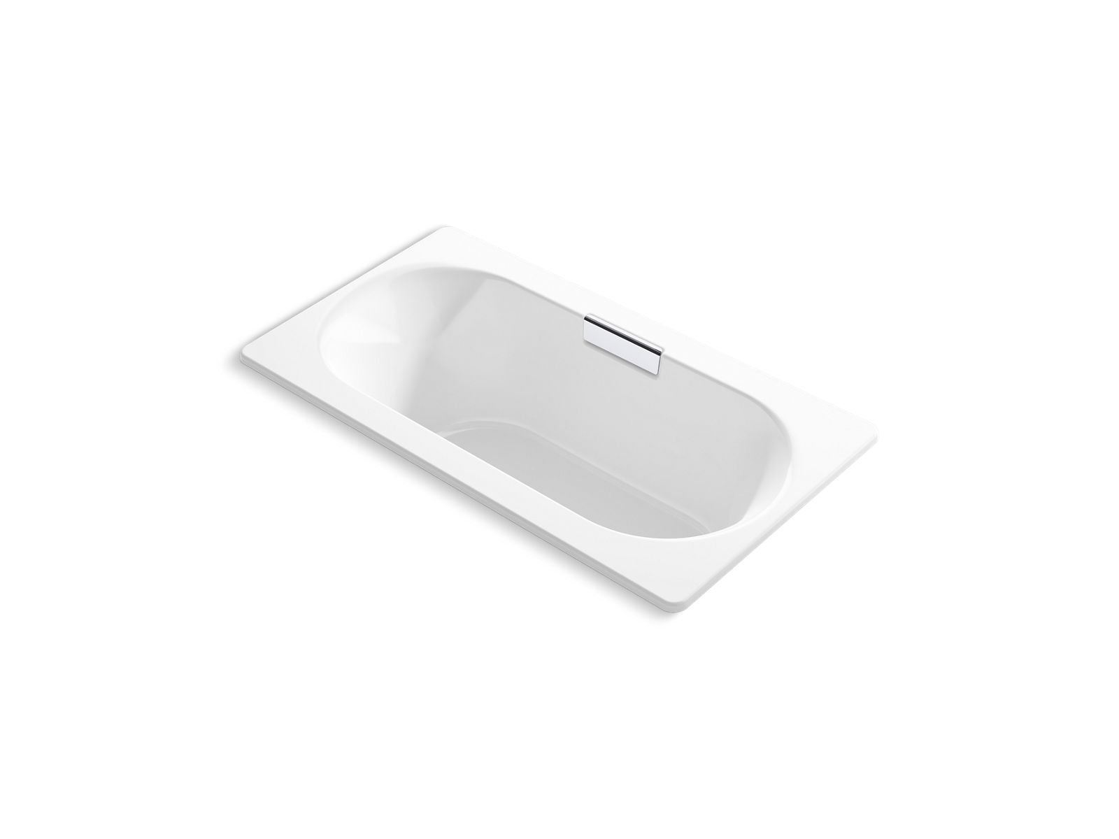 K20612T0 Volute™ 1.5m Dropin Cast Iron Bath (Square End) Studio