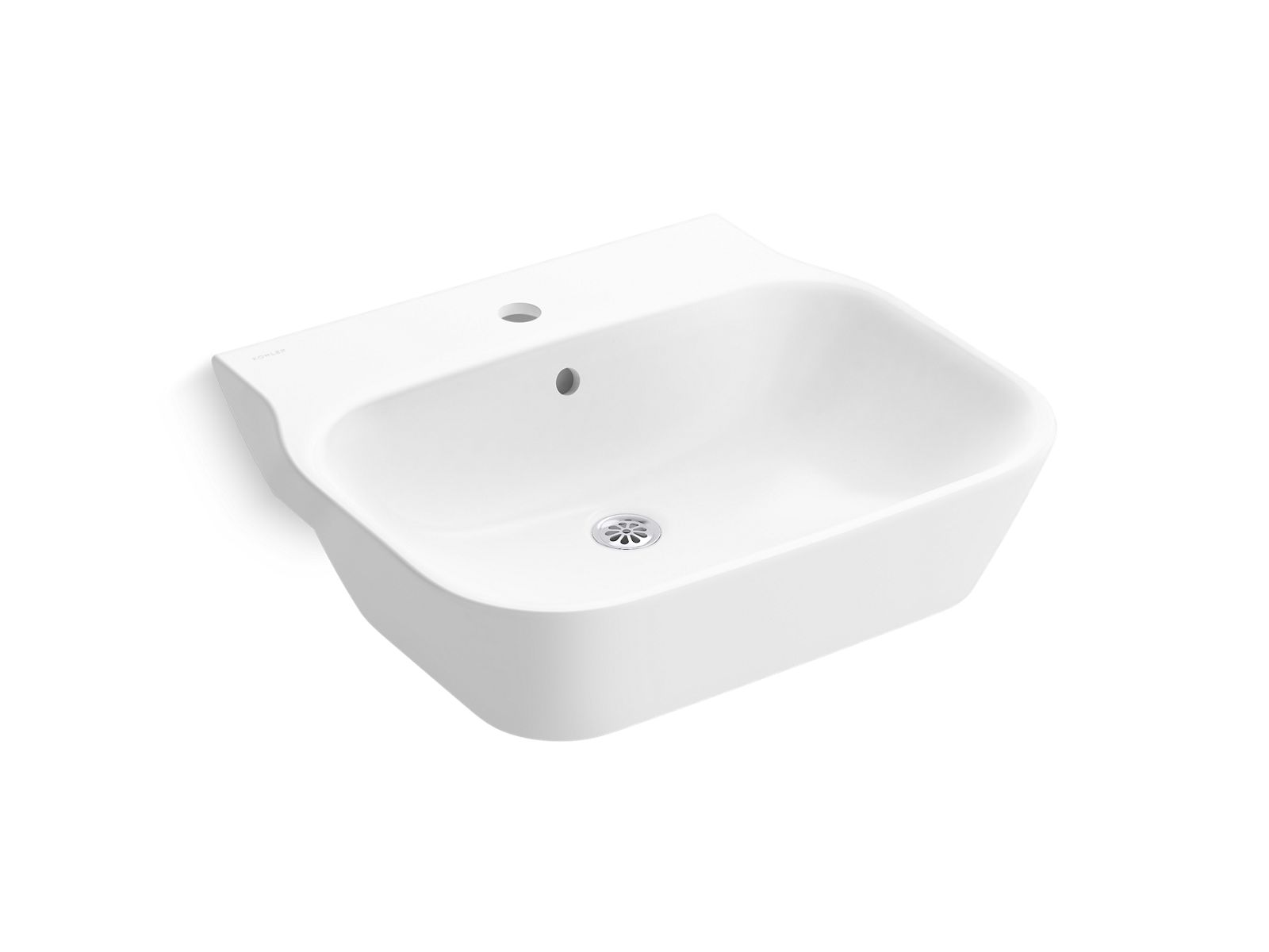 K25317IN0 Span™ 544 mm rectangular wallmount bathroom sink with