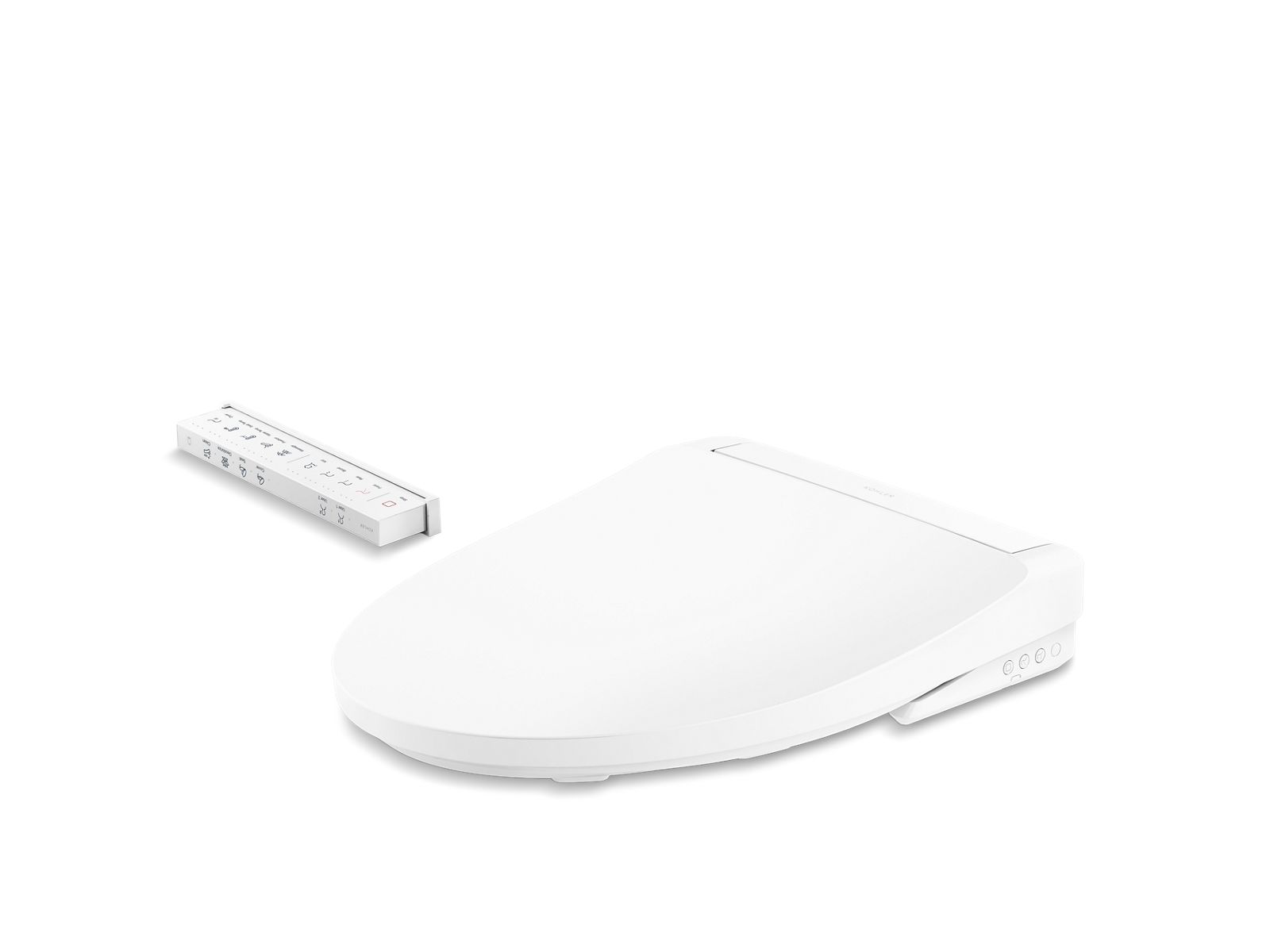 Buy PureWash Elongated bidet toilet seat with remote control K28362IN