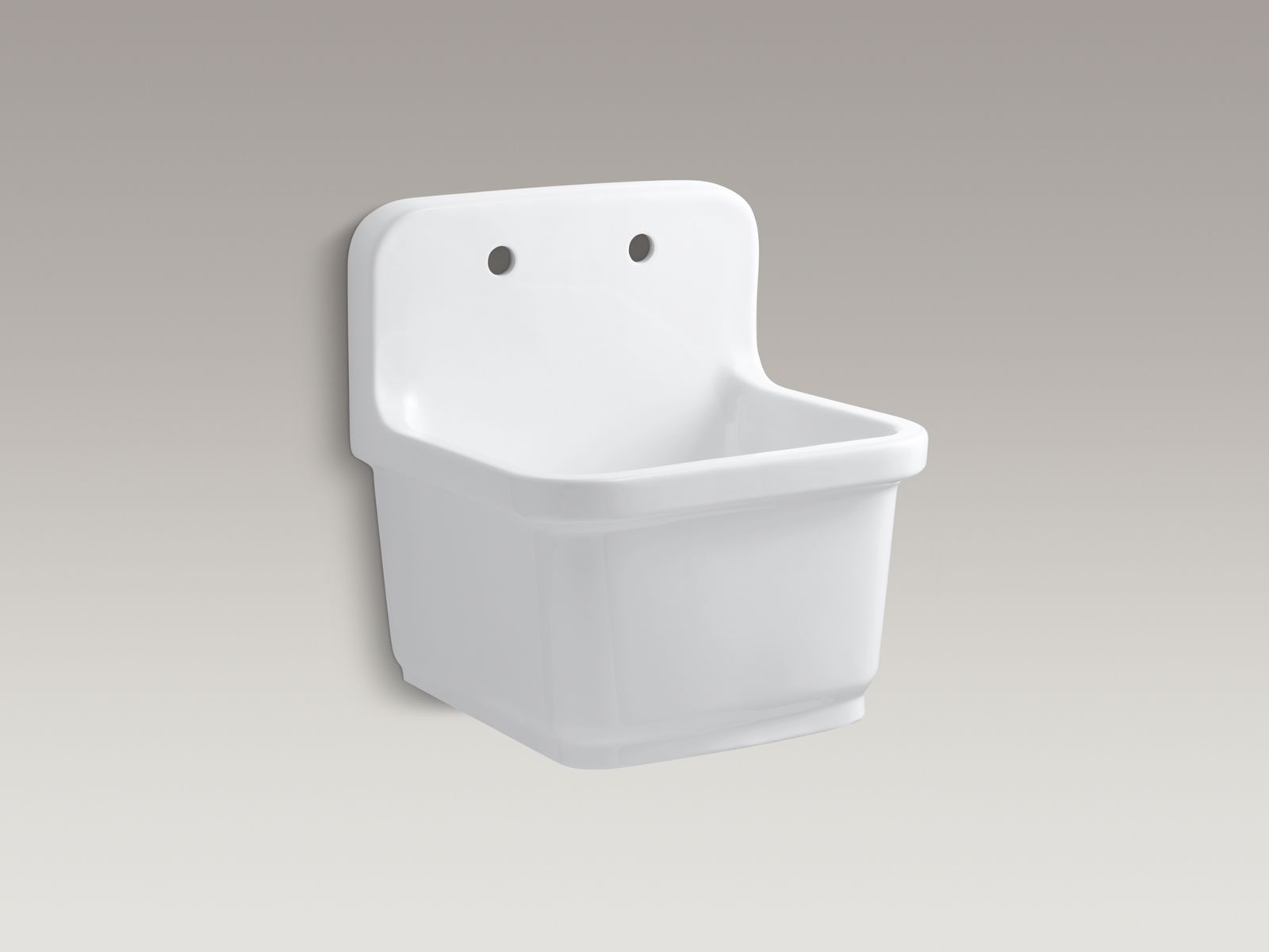 K66500 Sudbury(TM) 22" x 20" trapmounted service sink with 2