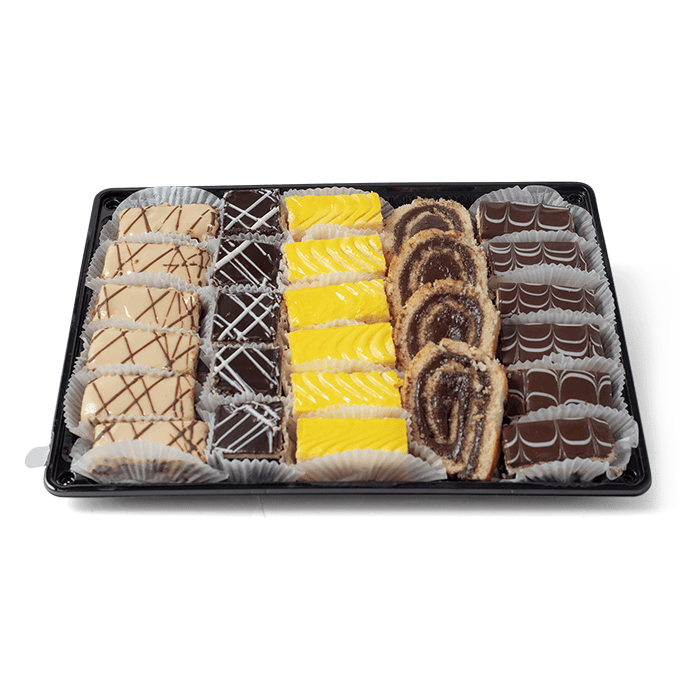 Fancy Cake Tray Kohn's Bakery & Patisserie