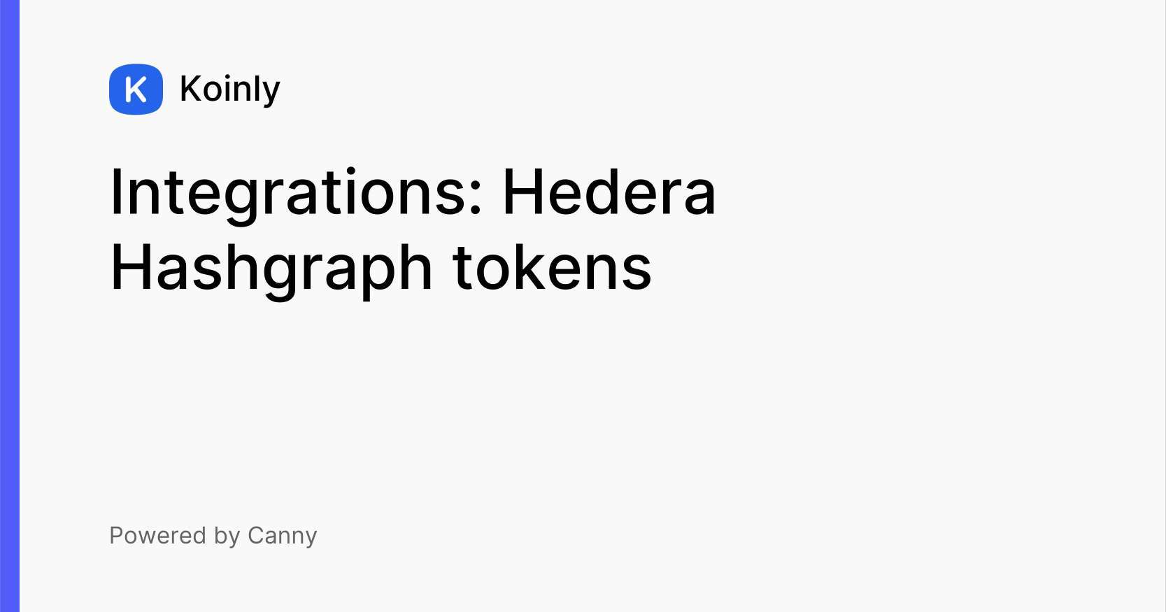 Integrations Hedera Hashgraph tokens Integration requests (public