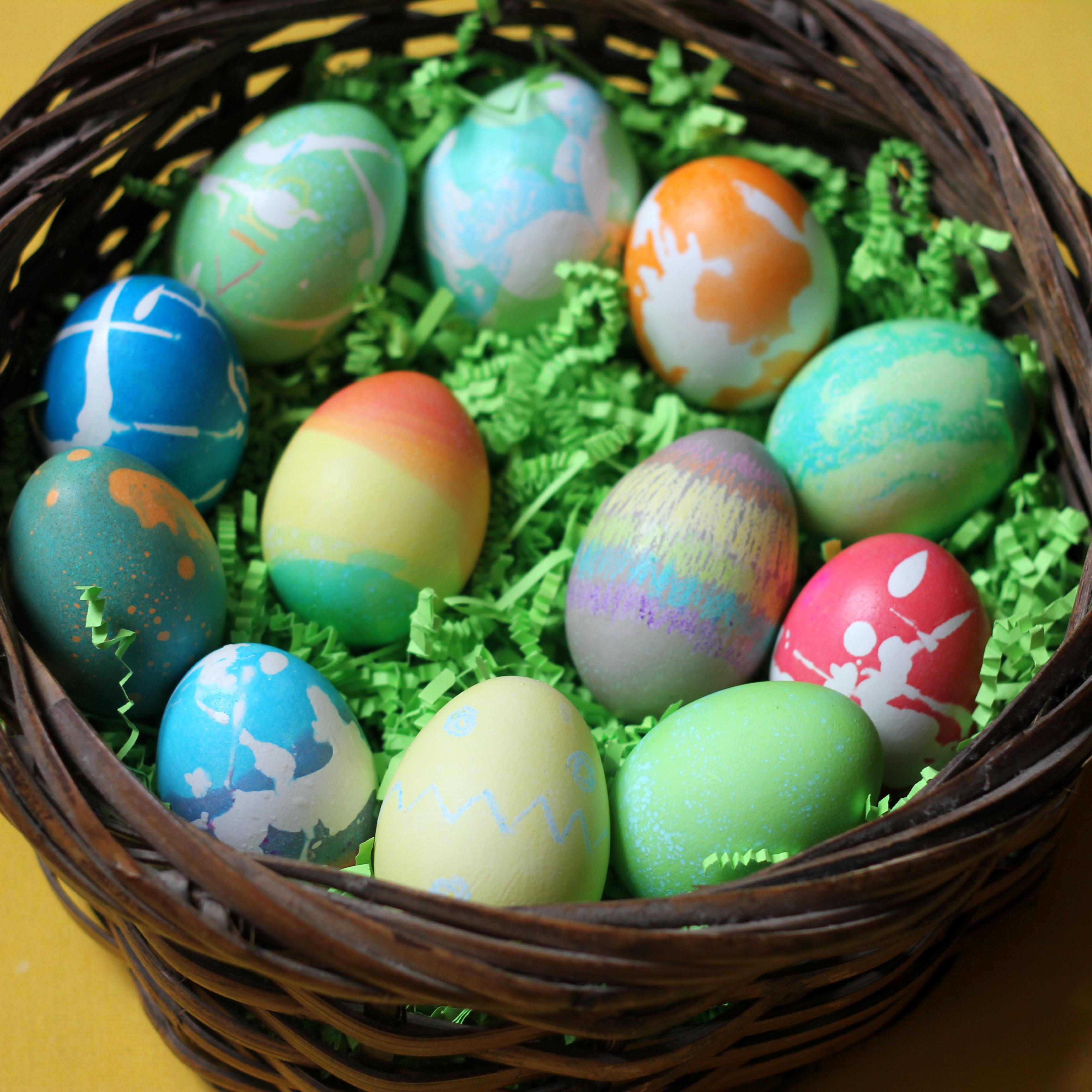 easter eggs (and three fun egg decor techniques)