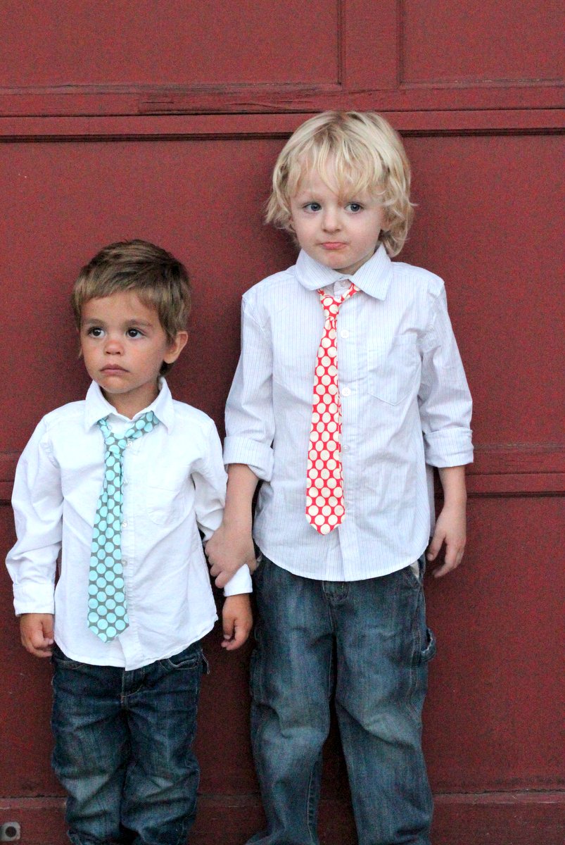 how to make a tieable little boy’s tie