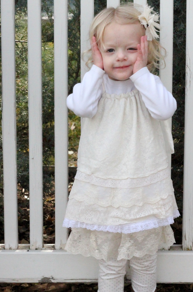 kojo tutorial layers of lace dress