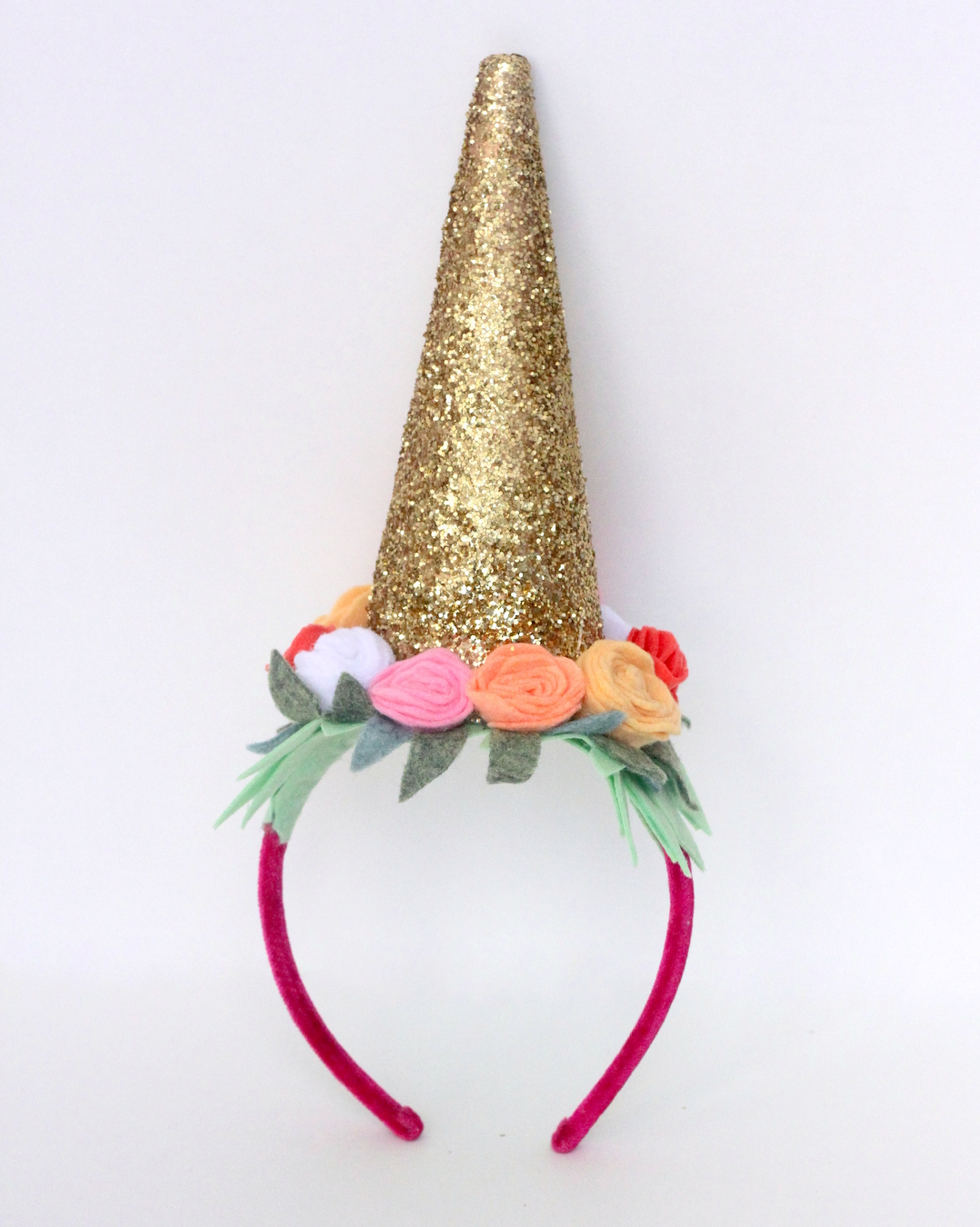 how to make a unicorn horn headband