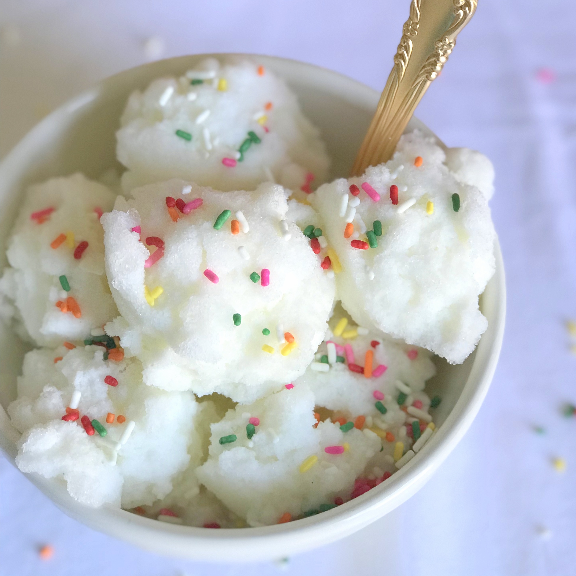 easy snow ice cream recipe!