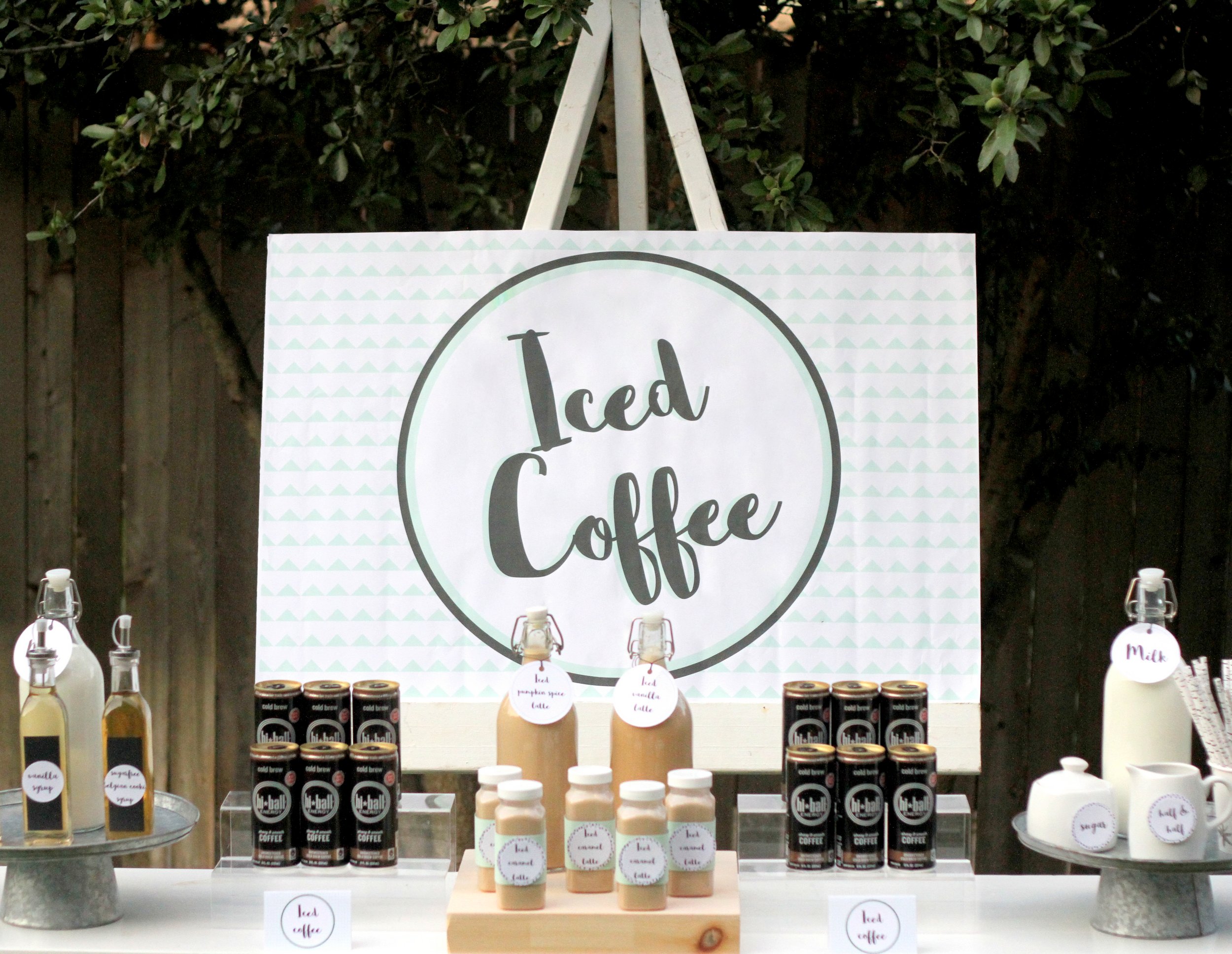 party_food_ideasiced_coffee_bar