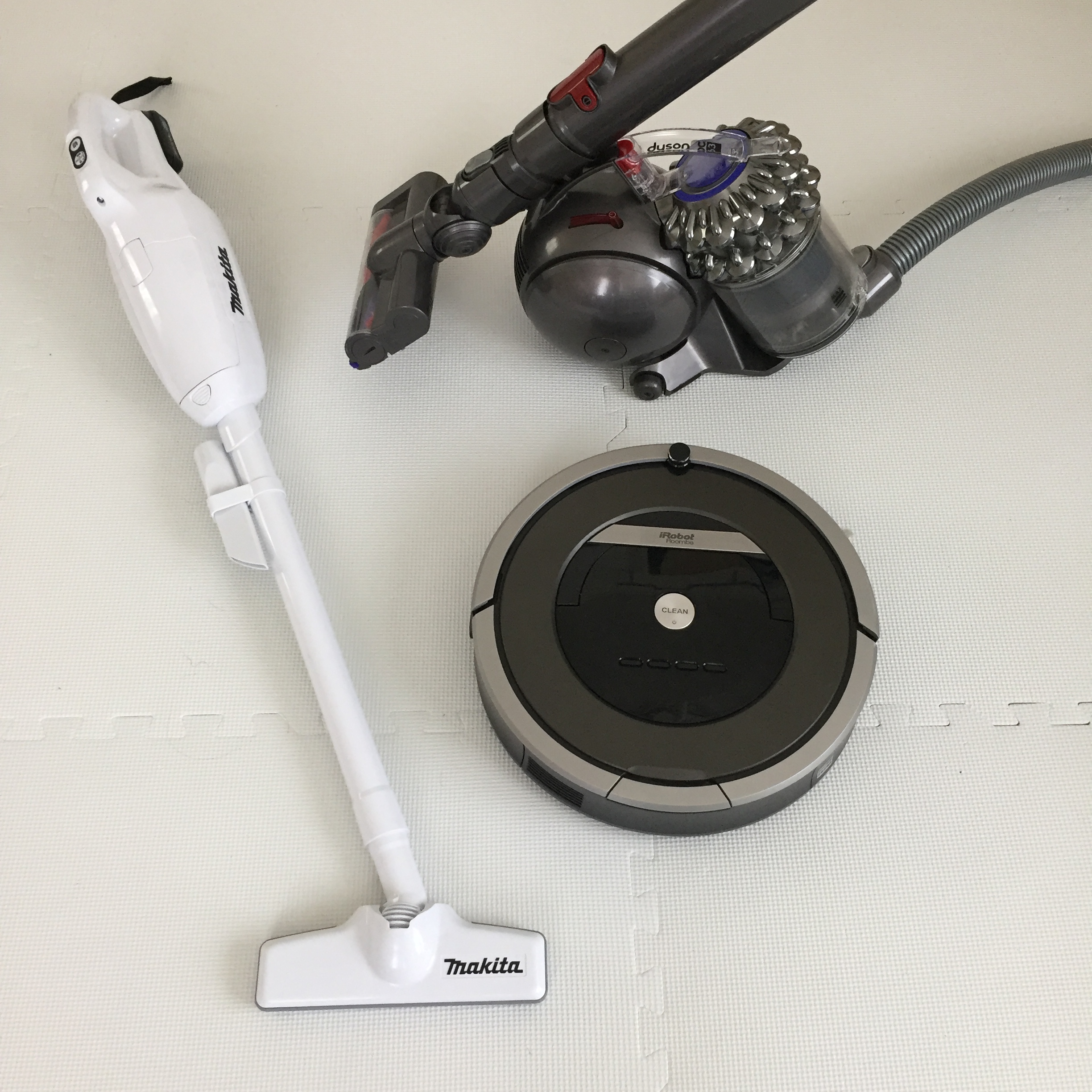 ダイソン、ルンバ、マキタ、全ての掃除機を使っている私が本音で比較レビュー♪